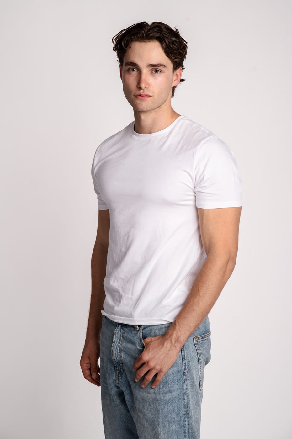 Pascal Sander digitals, white t-shirt, front