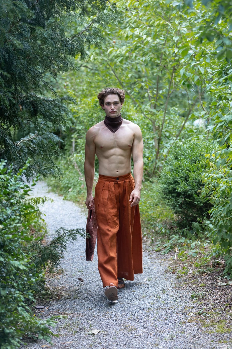 Pascal Sander on the runway for Ombre